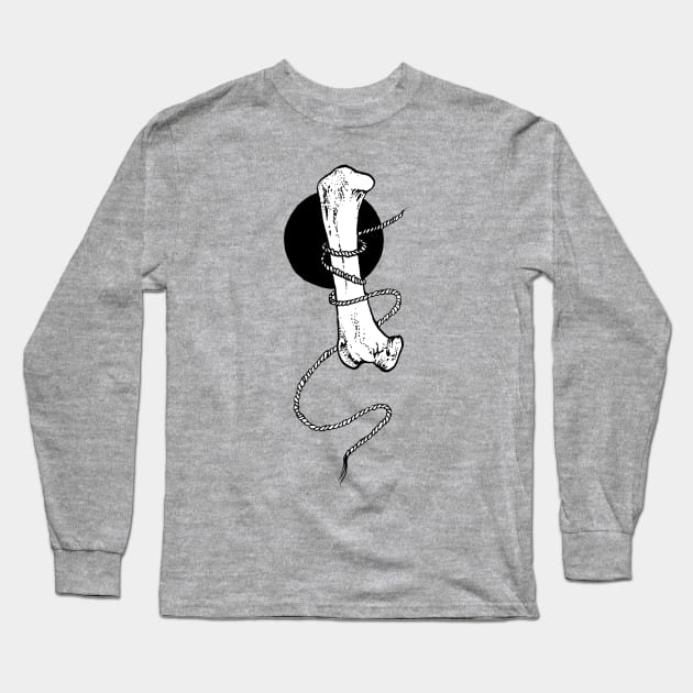 The Big Bone Long Sleeve T-Shirt by rottenfantom